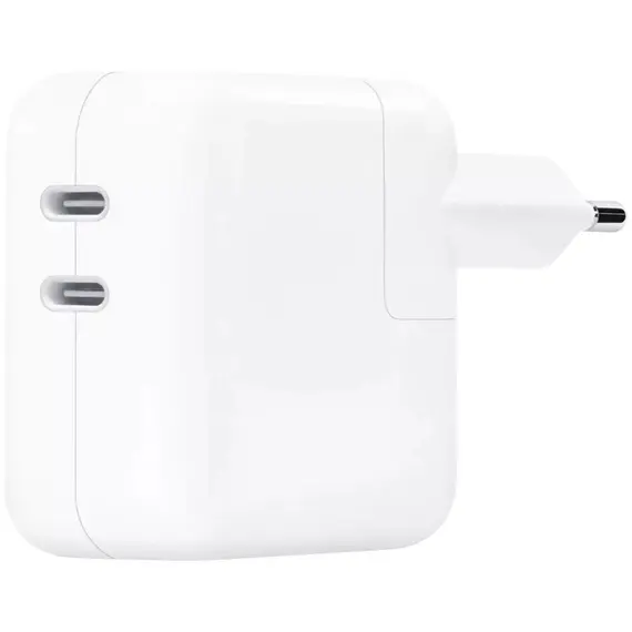 ადაპტერი APPLE 35W Dual USB-C Power Adapter/MW2K3ZM/A , 2 image - Primestore.ge