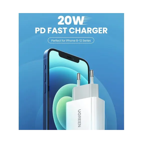 ადაპტერი UGREEN (60450) CD137 Fast Charging Port 20W , 6 image - Primestore.ge