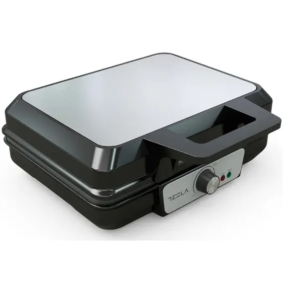 ვაფლის აპარატი Tesla WM200BX, 1000W, Waffle Maker, Black/Silver , 2 image - Primestore.ge