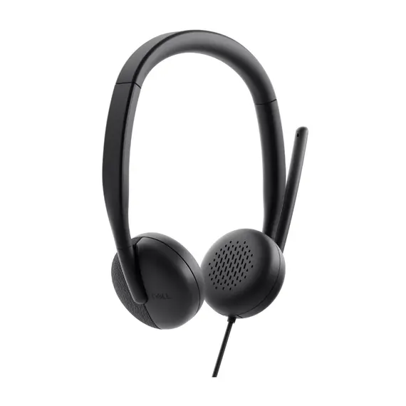 ყურსასმენი DELL 520-BBDH WH3024, Headset, Wired, USB-C, Black , 2 image - Primestore.ge