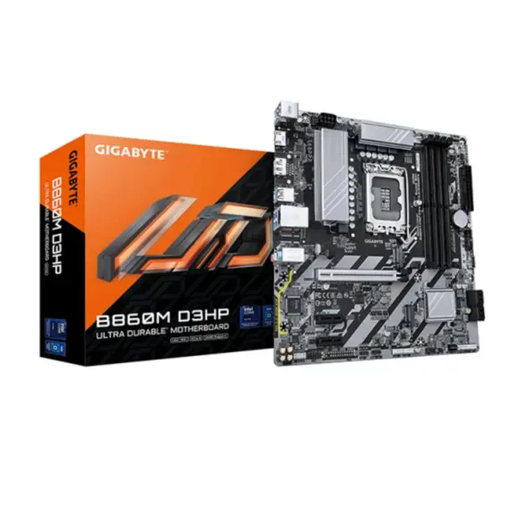 დედა დაფა Gigabyte B860M D3HP 4DDR5 LGA1851  - Primestore.ge