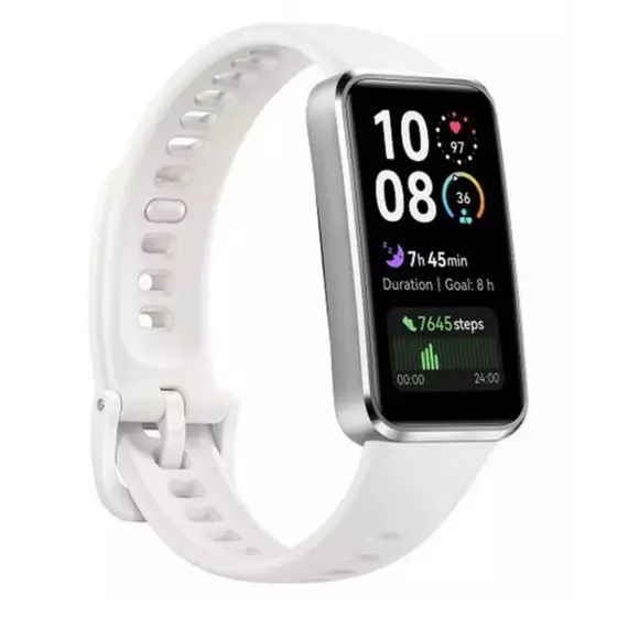 სმარტ საათი HUAWEI Band 10 White Fluoroelastomer Strap/55020ELD  - Primestore.ge
