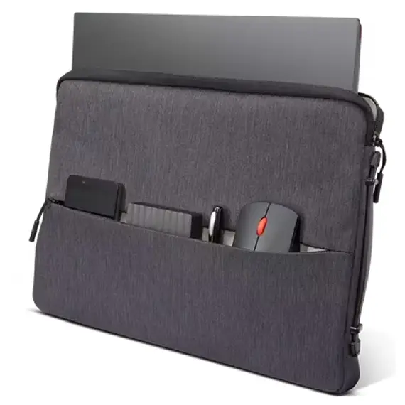 ნოუთბუქის ჩანთა Lenovo GX40Z50941, 14", Laptop Sleeve, Charcoal Grey , 3 image - Primestore.ge