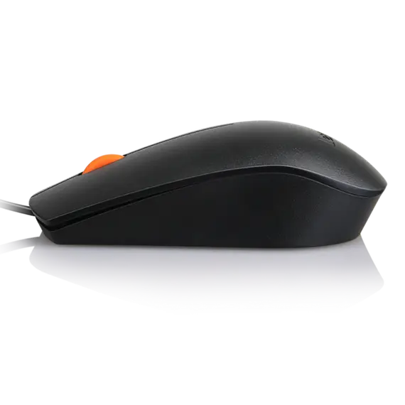 მაუსი Lenovo 300 USB Wired Mouse Black - GX30M39704 , 3 image - Primestore.ge