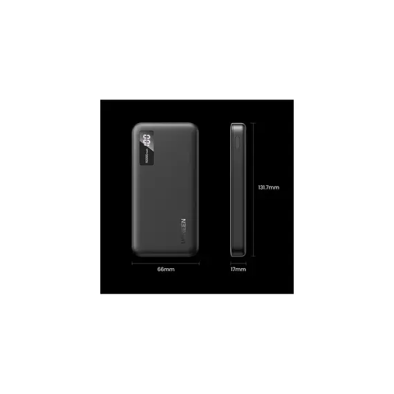 პორტატული დამტენი UGREEN (25742) PowerBank 1000mAh - Primestore.ge