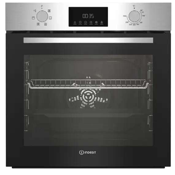 ჩასაშენებელი ღუმელი Indesit IFE 3644 J IX  - Primestore.ge