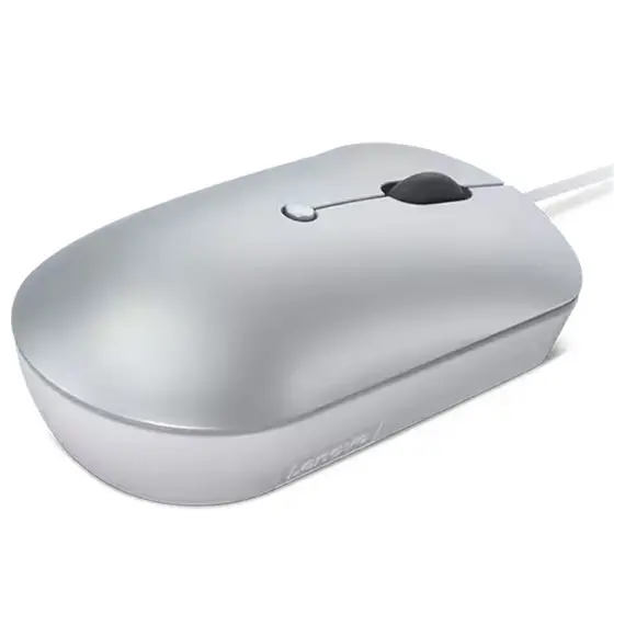 მაუსი Lenovo GY51D20877, Wired, USB, Mouse, Grey , 3 image - Primestore.ge