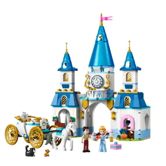 ლეგო LEGO Constructor Disney Princess Cinderella's Castle & Horse Carriage , 3 image - Primestore.ge