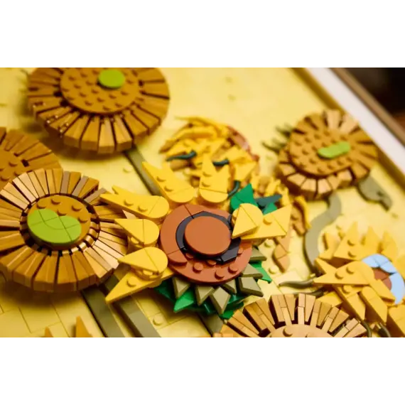 ლეგო LEGO Constructor ART Vincent van Gogh – Sunflowers , 5 image - Primestore.ge