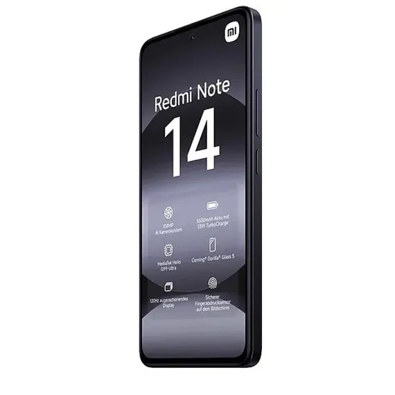 მობილური ტელეფონი Xiaomi REDMI NOTE 14 6GB/128GB MIDNIGHT BLACK , 2 image - Primestore.ge