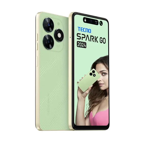 მობილური ტელეფონი TECNO SPARK GO 2024 4GB/128GB MAGIC SKIN GREEN , 2 image - Primestore.ge