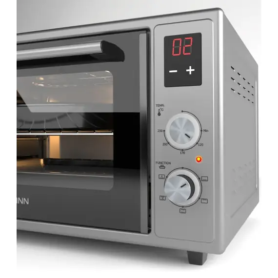 ელექტრო ღუმელი Hoffmann F4850DG SILVER , 5 image - Primestore.ge