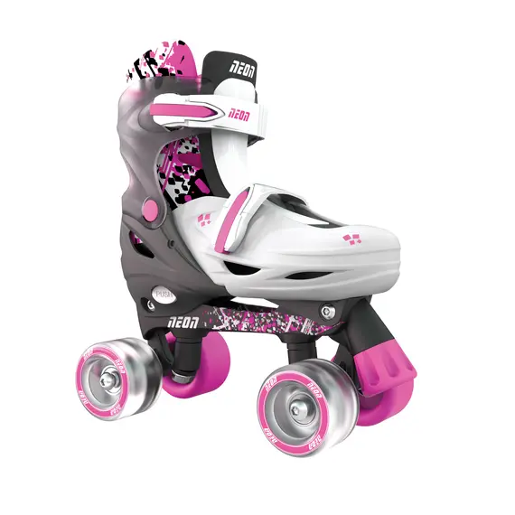 როლიკები Neon COMBO CYBER SKATES (12-2/30-33) - NT30 (Pink) , 4 image - Primestore.ge