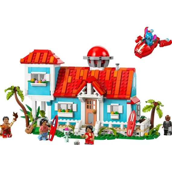 ლეგო LEGO Constructor Disney Classic Lilo and Stitch Beach House , 2 image - Primestore.ge