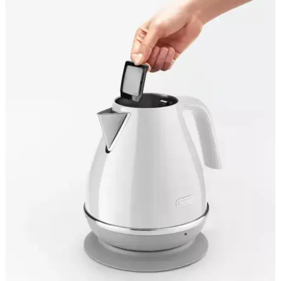 ელექტრო ჩაიდანი DeLonghi KBOC2001.W , 2 image - Primestore.ge