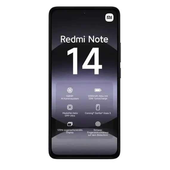 მობილური ტელეფონი Xiaomi REDMI NOTE 14 6GB/128GB MIDNIGHT BLACK , 3 image - Primestore.ge