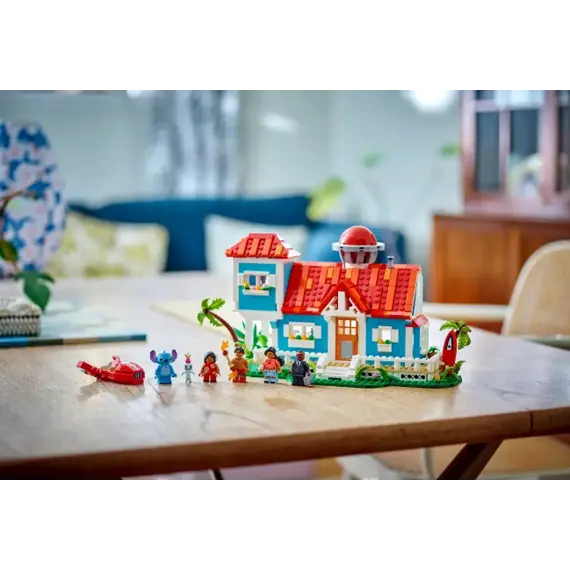 ლეგო LEGO Constructor Disney Classic Lilo and Stitch Beach House , 5 image - Primestore.ge
