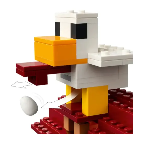 Lego LEGO Constructor Minecraft The Ghast Balloon Village Attack, 5 image
