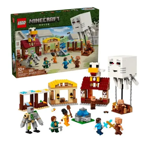 Lego LEGO Constructor Minecraft The Ghast Balloon Village Attack
