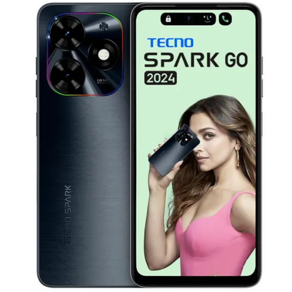 მობილური ტელეფონი TECNO SPARK GO 2024 4GB/128GB GRAVITY BLACK (BG6)  - Primestore.ge