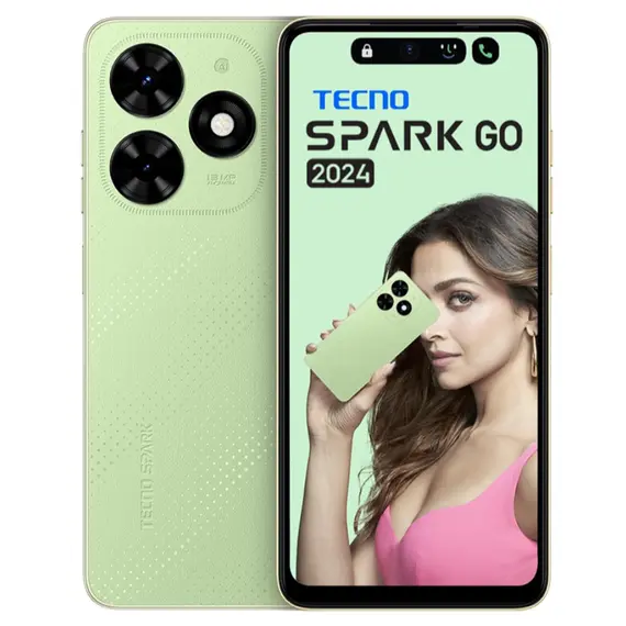 მობილური ტელეფონი TECNO SPARK GO 2024 4GB/128GB MAGIC SKIN GREEN  - Primestore.ge