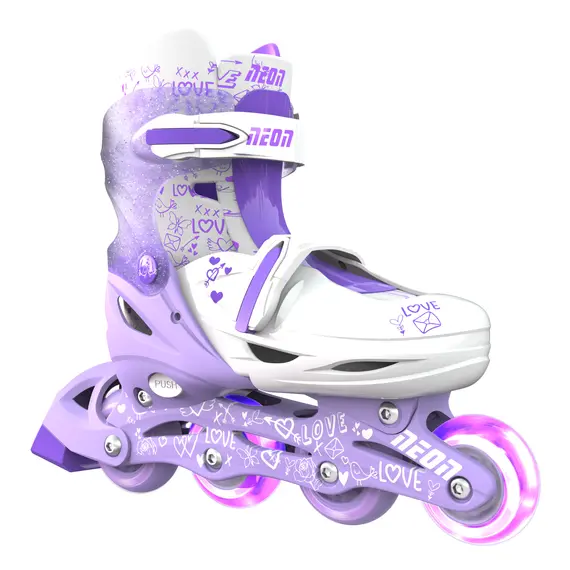 როლიკები Neon COMBO SKATES (SIZE 3-6) - NT10 (Purple) , 2 image - Primestore.ge