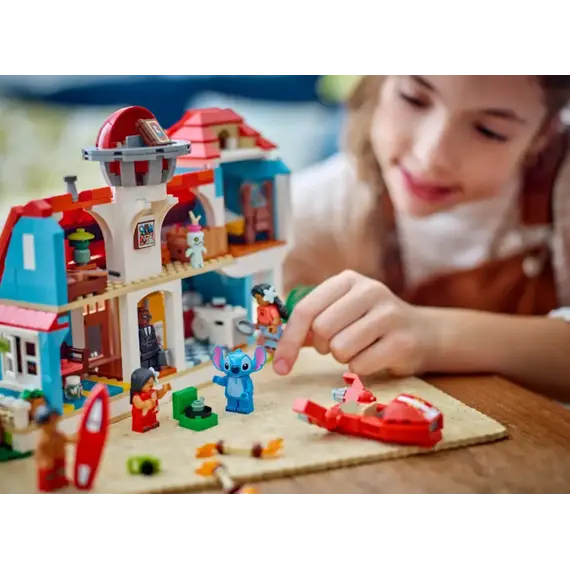 ლეგო LEGO Constructor Disney Classic Lilo and Stitch Beach House , 4 image - Primestore.ge