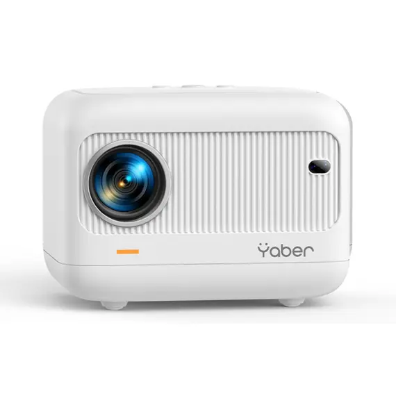 პროექტორი Yaber L1 Home Cinema, LCD Projector, 1280x720, 400lm, White , 2 image - Primestore.ge