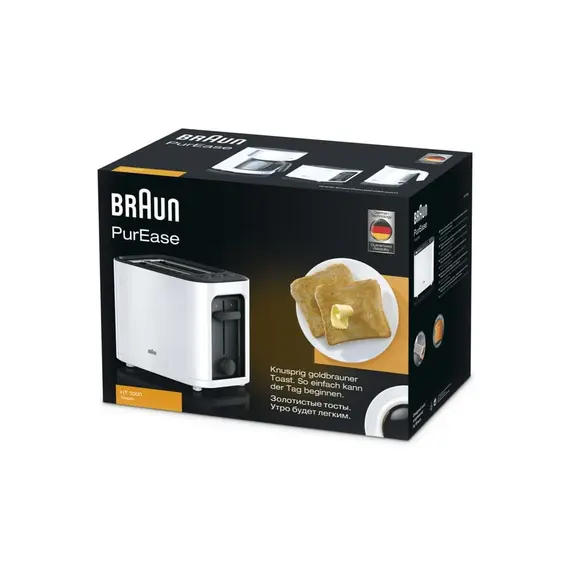 ტოსტერი BRAUN HT3000WH , 4 image - Primestore.ge