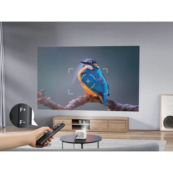 პროექტორი Yaber L1 Home Cinema, LCD Projector, 1280x720, 400lm, White , 7 image - Primestore.ge
