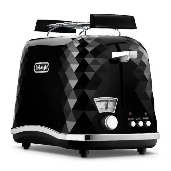 ტოსტერი Delonghi CTJ2103.BK+BUN WARMING RACK  - Primestore.ge