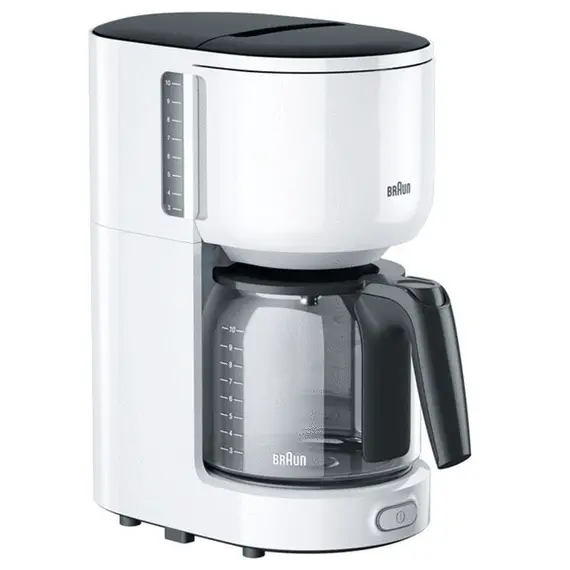 ყავის აპარატი BRAUN KF3100WH  - Primestore.ge