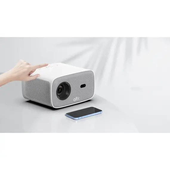 პროექტორი ALLX AX-PF350W, LCD Projector, FHD 1920x1080, 320Lm, White , 7 image - Primestore.ge
