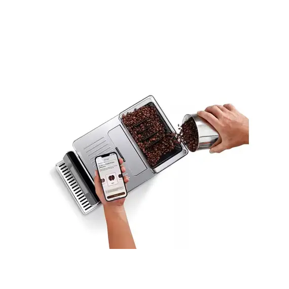 ყავის აპარატი Delonghi ECAM630.55.SM PrimaDonna Aromatic , 4 image - Primestore.ge