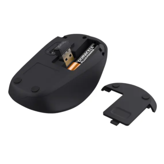 მაუსი Trust YVI+ WIRELESS MOUSE ECO RED , 2 image - Primestore.ge