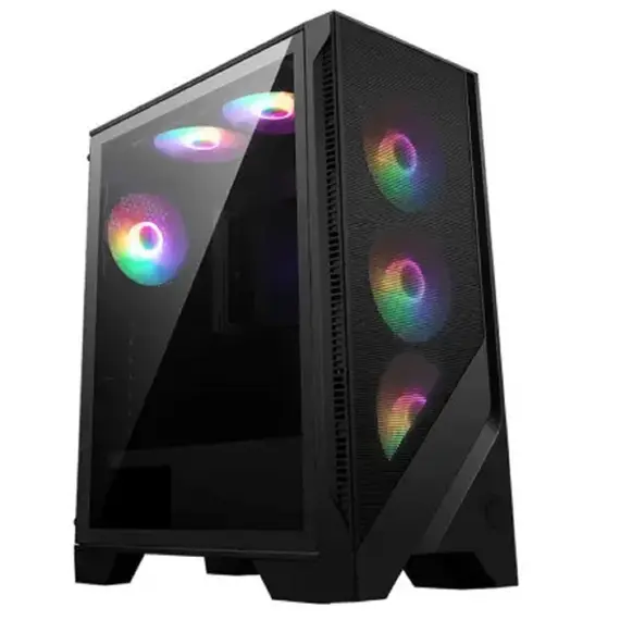 კომპიუტერის ქეისი MSI 306-7G23A21-809 MAG Forge, Computer Case, MidT, ATX, micro-ATX, mini ITX, USB 2.0, USB 3.0, Black  - Primestore.ge