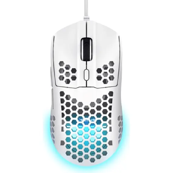 მაუსი Trust GXT 928W Helox, Wired, USB, Gaming Mouse, White  - Primestore.ge
