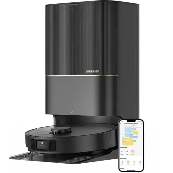 რობოტი მტვერსასრუტი DREAME X40 Ultra Black/RLX63CE  - Primestore.ge
