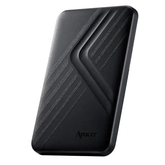 გარე მყარი დისკი Apacer 2TB USB 3.1 AC236 Black AP2TBAC236B-1  - Primestore.ge