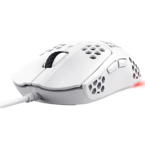 მაუსი Trust GXT 928W Helox, Wired, USB, Gaming Mouse, White , 3 image - Primestore.ge