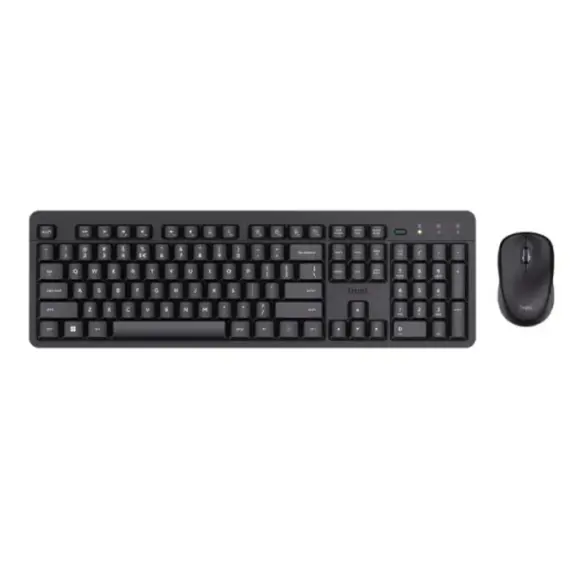 კლავიატურა და მაუსი Trust Ody II Silent Wireless Keyboard & Mouse set Black - 25018  - Primestore.ge