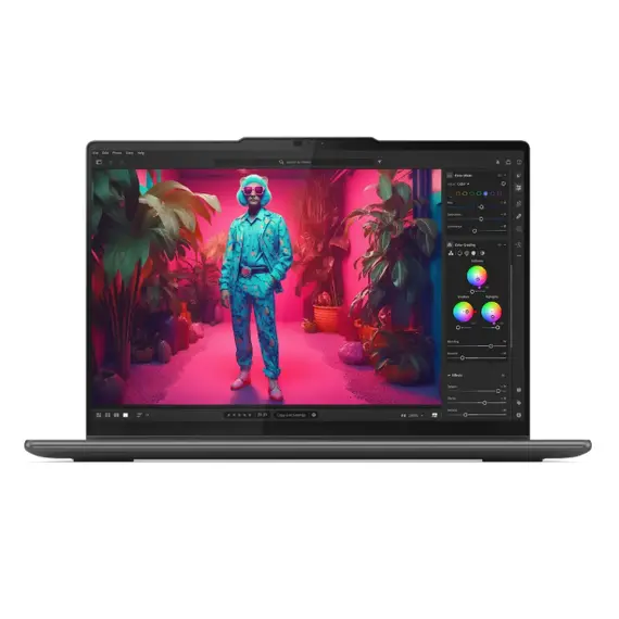 ნოუთბუქი Lenovo Yoga 7 14 WUXGA OLED Touch AMD Ryzen™ 7 8840HS 16GB 1TB SSD Integrated  Radeon 780M Graphics Storm Grey Win 11 HOME  - Primestore.ge