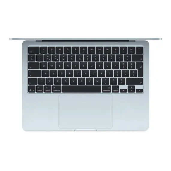 ნოუთბუქი Apple Macbook Air 13 inch 2025 MC6V4ZP/A M4 Chip 10c CPU 10c GPU 24GB/512GB SSD Sky Blue , 2 image - Primestore.ge