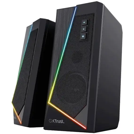 დინამიკი TRUST GXT609 ZOXA RGB LED SPEAKER SET  - Primestore.ge