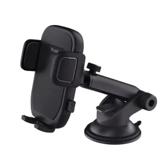 მობილურის დამჭერი Trust Runo Phone holder with windshield mount Black - 24984  - Primestore.ge
