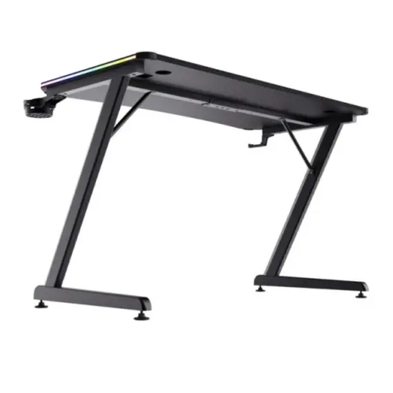 სათამაშო მაგიდა Trust GXT 709 Luminus RGB Gaming Desk Black - 25184 , 3 image - Primestore.ge