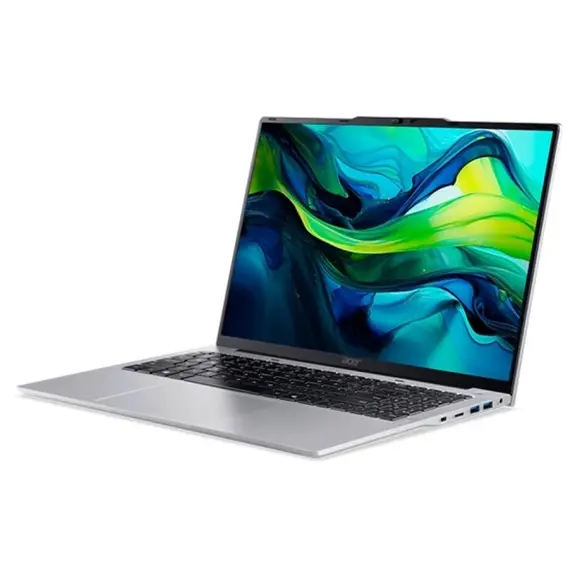 ნოუთბუქი Acer NX.J5SER.001 Aspire Lite AL16-52P-50CK, 16", i5-1334U, 16GB, 512GB SSD, Integrated, Silver , 2 image - Primestore.ge