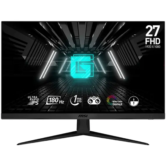 მონიტორი MSI 9S6-3CD61T-009 G2712F, 27", Monitor, FHD, IPS, HDMI, DP, Black  - Primestore.ge