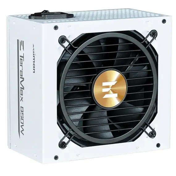 კვების ბლოკი Zalman PSU Teramax 2 WH  (850W), >90%, 80+ Gold, 120mm, 1xMB 28pin (18+10), 2xCPU 8pin(4+4), 3xMolex, 12xSATA, 4xPCIe 8pin(6+2), 1x12VHPWR, Fully Modular  - Primestore.ge