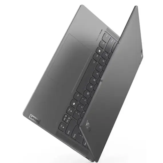 ნოუთბუქი Lenovo Yoga  7 14''  2.8K OLED Touch Ultra 7 155H 32GB 1TB SSD Integrated Intel Arc Graphics Storm Grey WIN 11 home , 4 image - Primestore.ge
